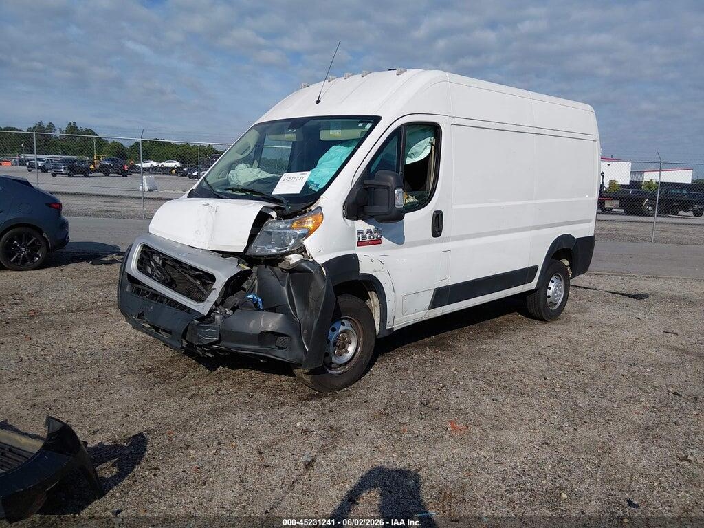 3C6TRVBG6KE547740 2019 RAM PROMASTER 1500 photo no. 2