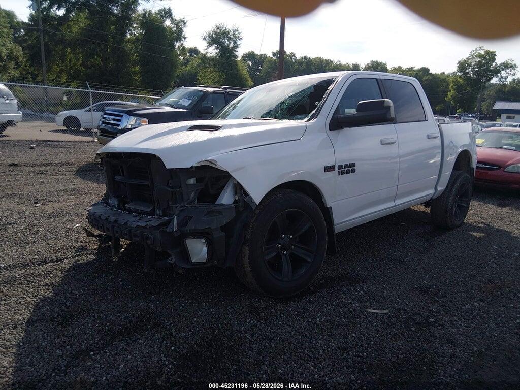 1C6RR7MT9JS277124 2018 RAM 1500 photo no. 2