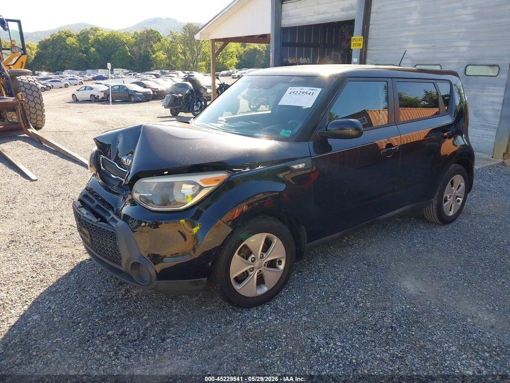 KNDJN2A24E7717498 2014 KIA SOUL photo no. 2
