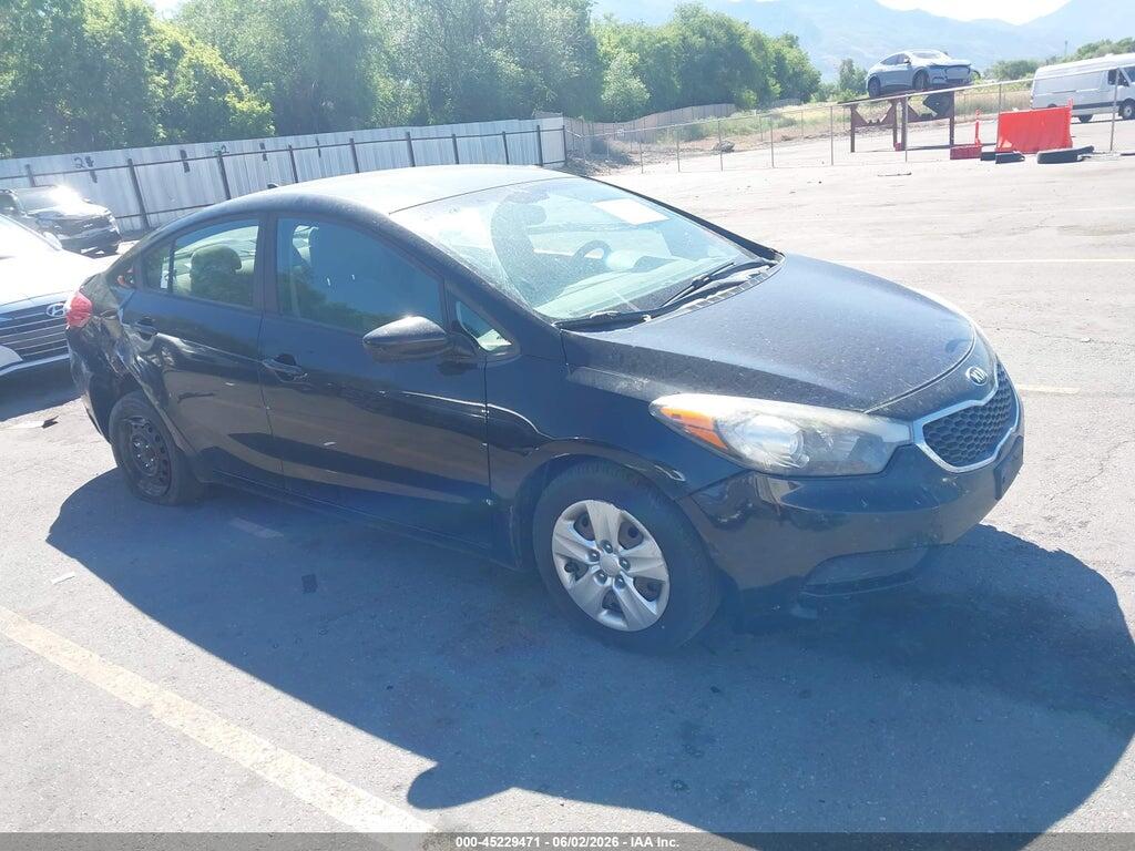 KNAFK4A69G5576808 2016 KIA FORTE photo no. 1