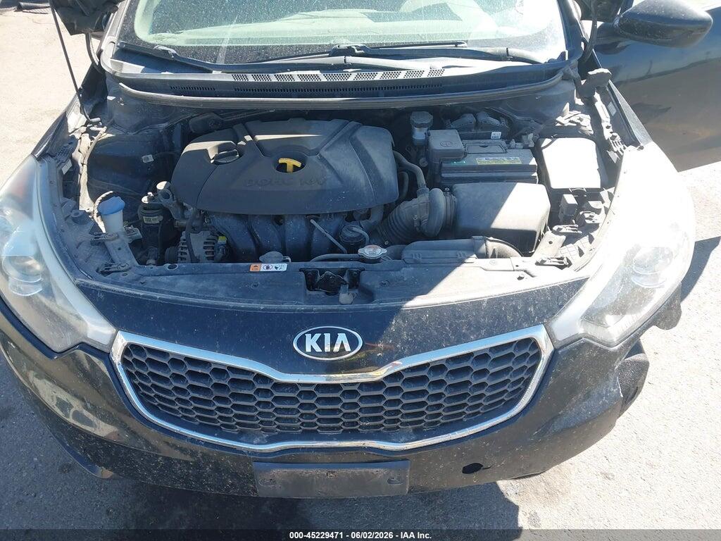 KNAFK4A69G5576808 2016 KIA FORTE photo no. 10