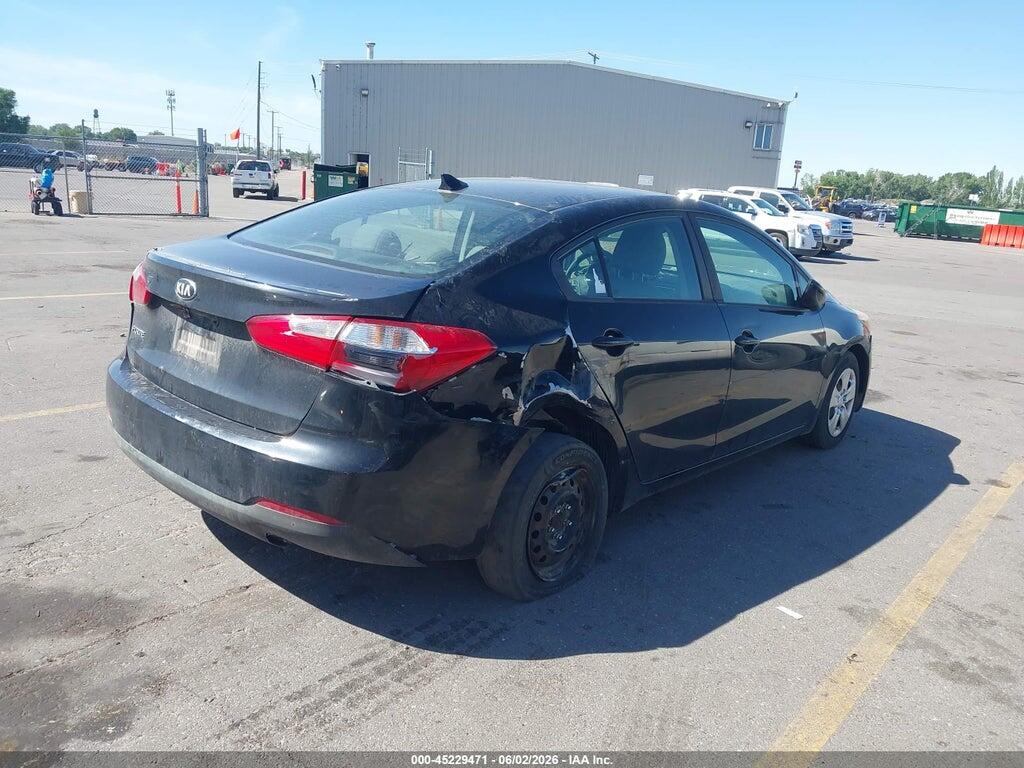 KNAFK4A69G5576808 2016 KIA FORTE photo no. 4