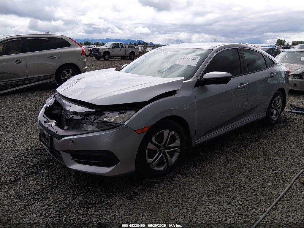 2HGFC2F57HH535562 2017 HONDA CIVIC photo no. 2