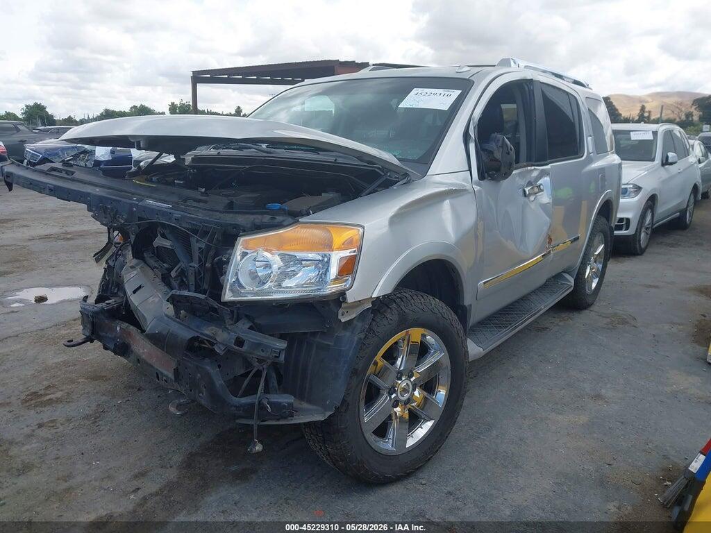 5N1AA0NE6AN622947 2010 NISSAN ARMADA photo no. 2