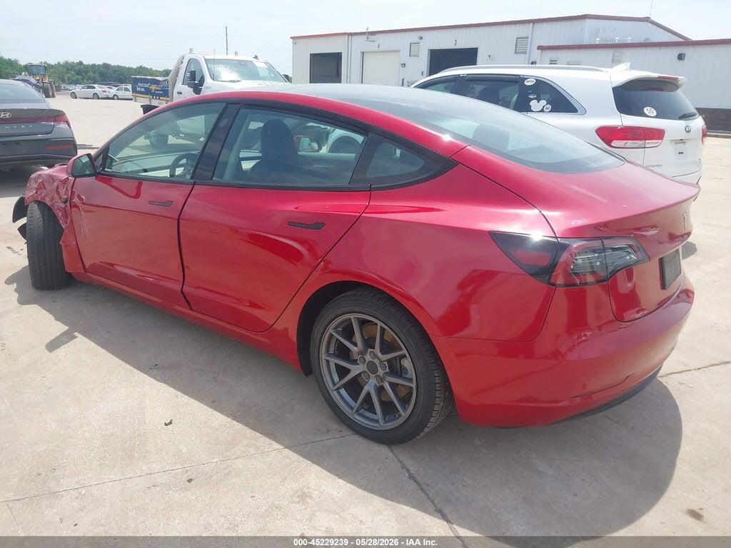5YJ3E1EA0PF657480 2023 TESLA MODEL 3 photo no. 3