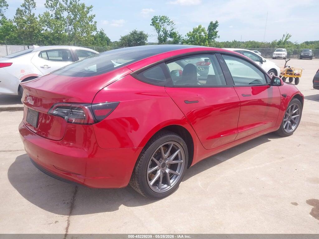 5YJ3E1EA0PF657480 2023 TESLA MODEL 3 photo no. 4