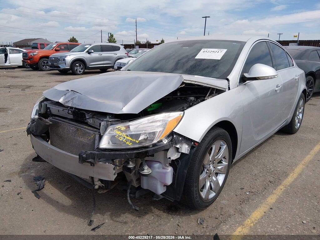 2G4GR5EK7C9187514 2012 BUICK REGAL photo no. 2