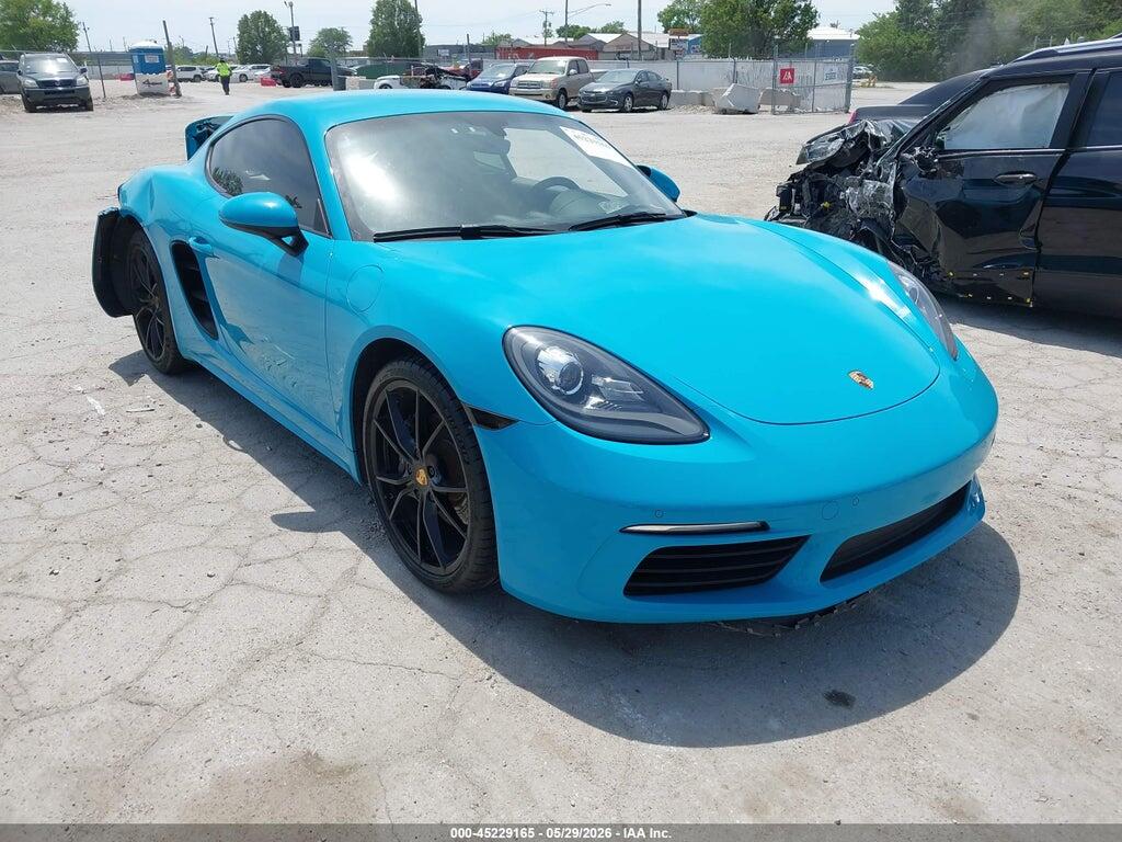 WP0AA2A82HS270784 2017 PORSCHE 718 CAYMAN photo no. 1