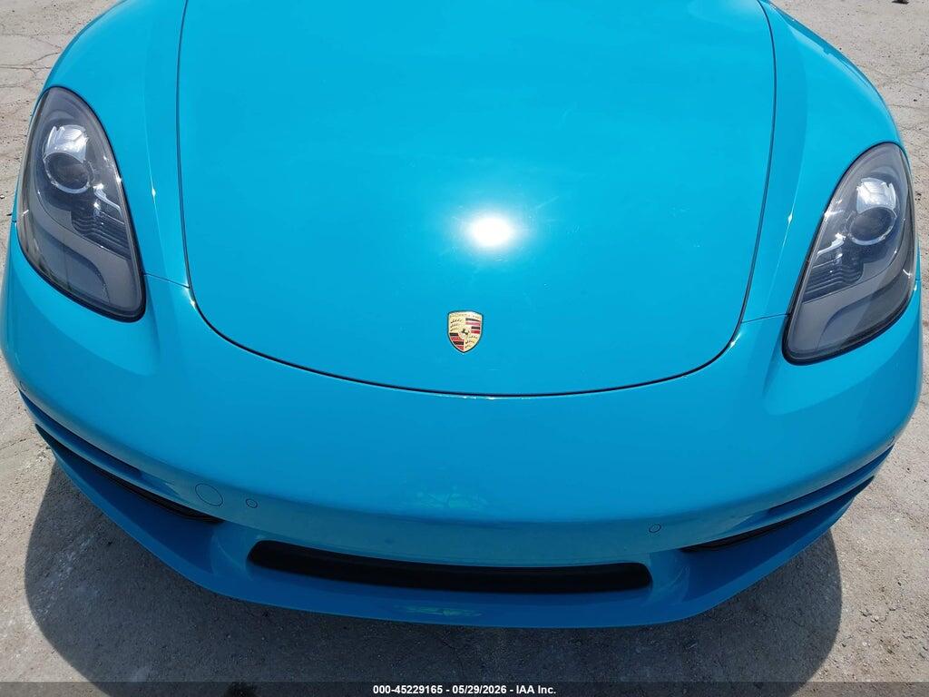 WP0AA2A82HS270784 2017 PORSCHE 718 CAYMAN photo no. 12