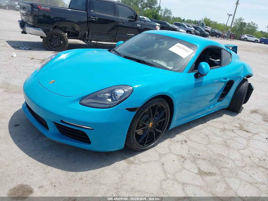 WP0AA2A82HS270784 2017 PORSCHE 718 CAYMAN photo no. 2