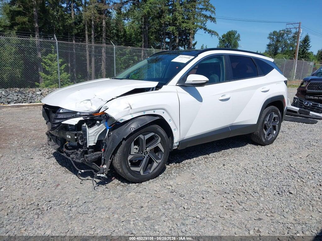 KM8JFCA18NU027681 2022 HYUNDAI TUCSON HYBRID photo no. 2