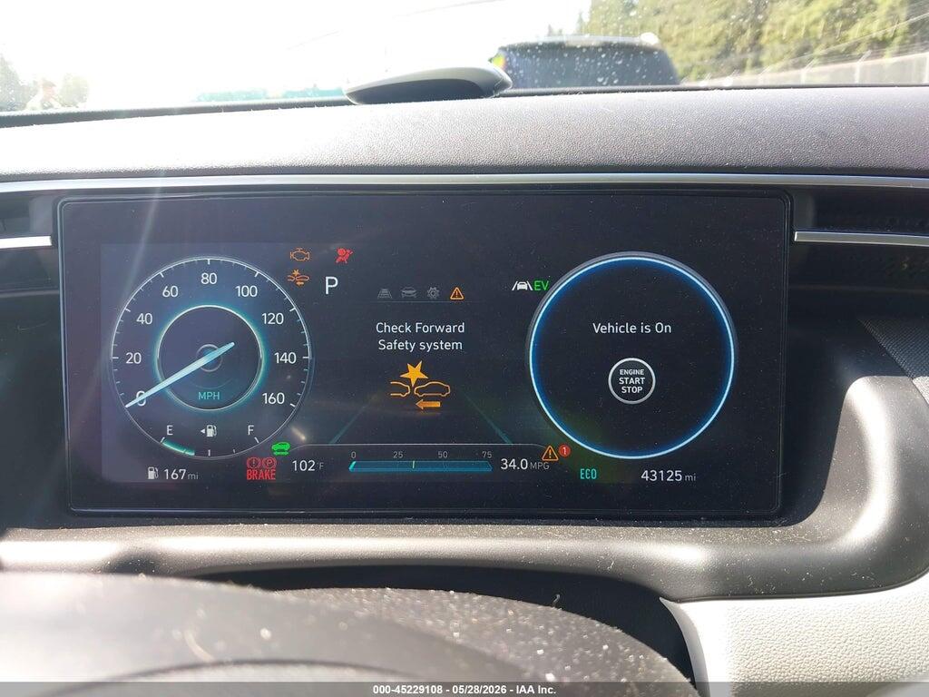 KM8JFCA18NU027681 2022 HYUNDAI TUCSON HYBRID photo no. 7
