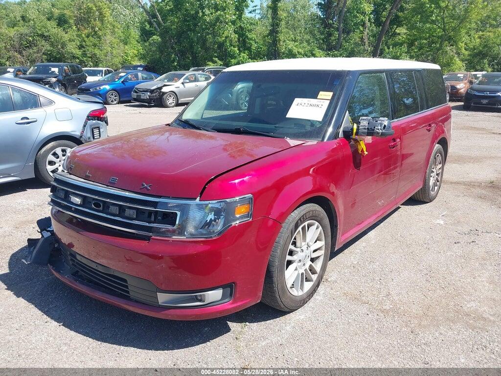 2FMGK5C82EBD35737 2014 FORD FLEX photo no. 2