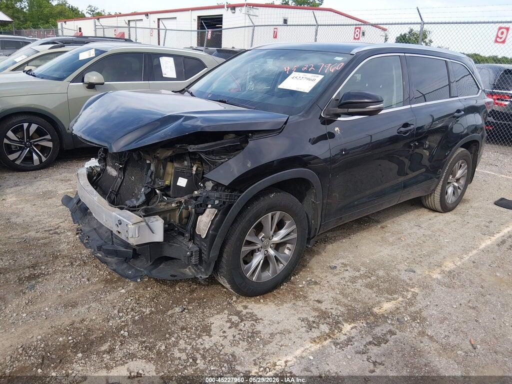 5TDJKRFHXFS150140 2015 TOYOTA HIGHLANDER photo no. 2