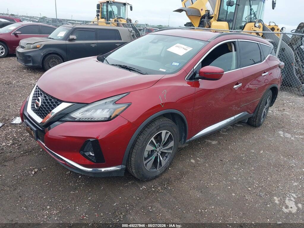 5N1AZ2BJ4MC106012 2021 NISSAN MURANO photo no. 2