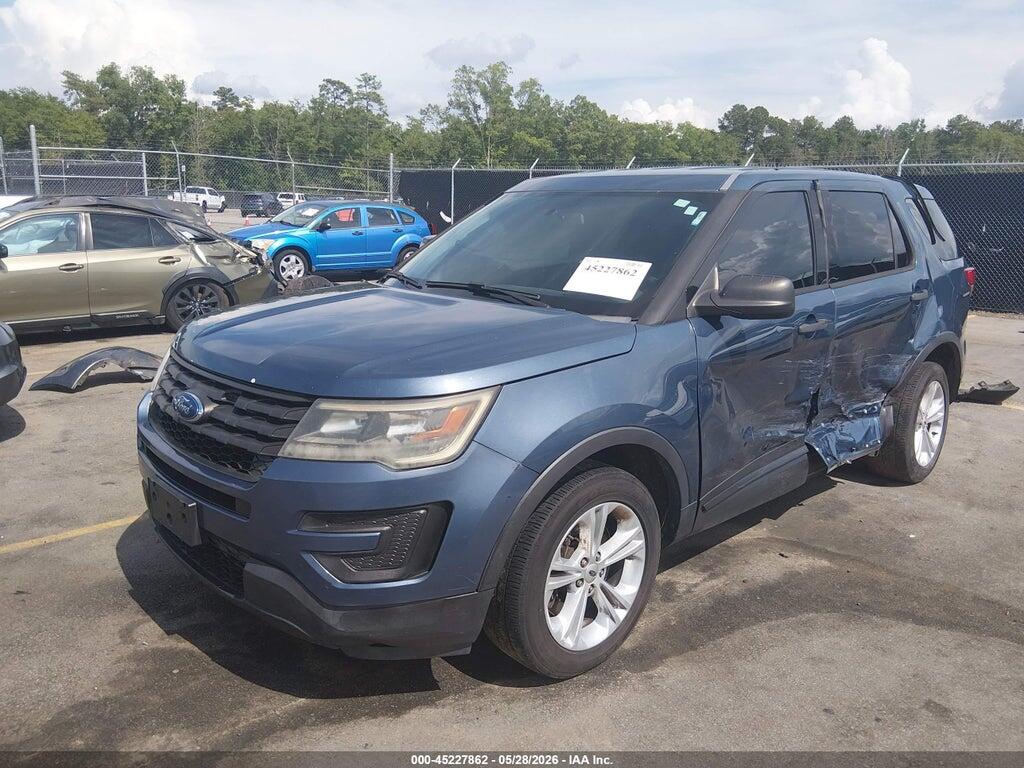 1FM5K8AR4GGC92597 2016 FORD UTILITY POLICE INTERCEPTOR photo no. 2