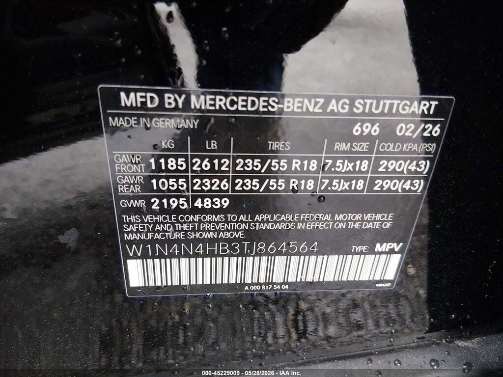 W1N4N4HB3TJ864564 2026 MERCEDES-BENZ GLA 250 photo no. 9