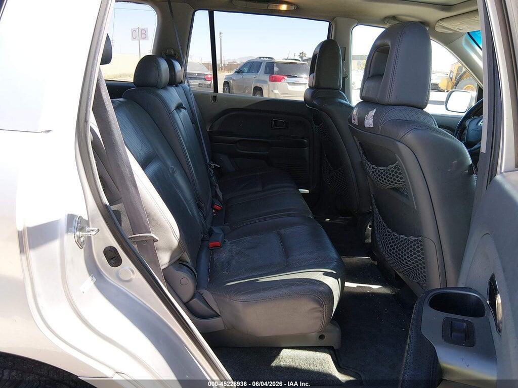 2HKYF18655H546481 2005 HONDA PILOT photo no. 8