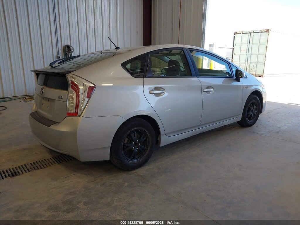 JTDKN3DU0E0393742 2014 TOYOTA PRIUS photo no. 4