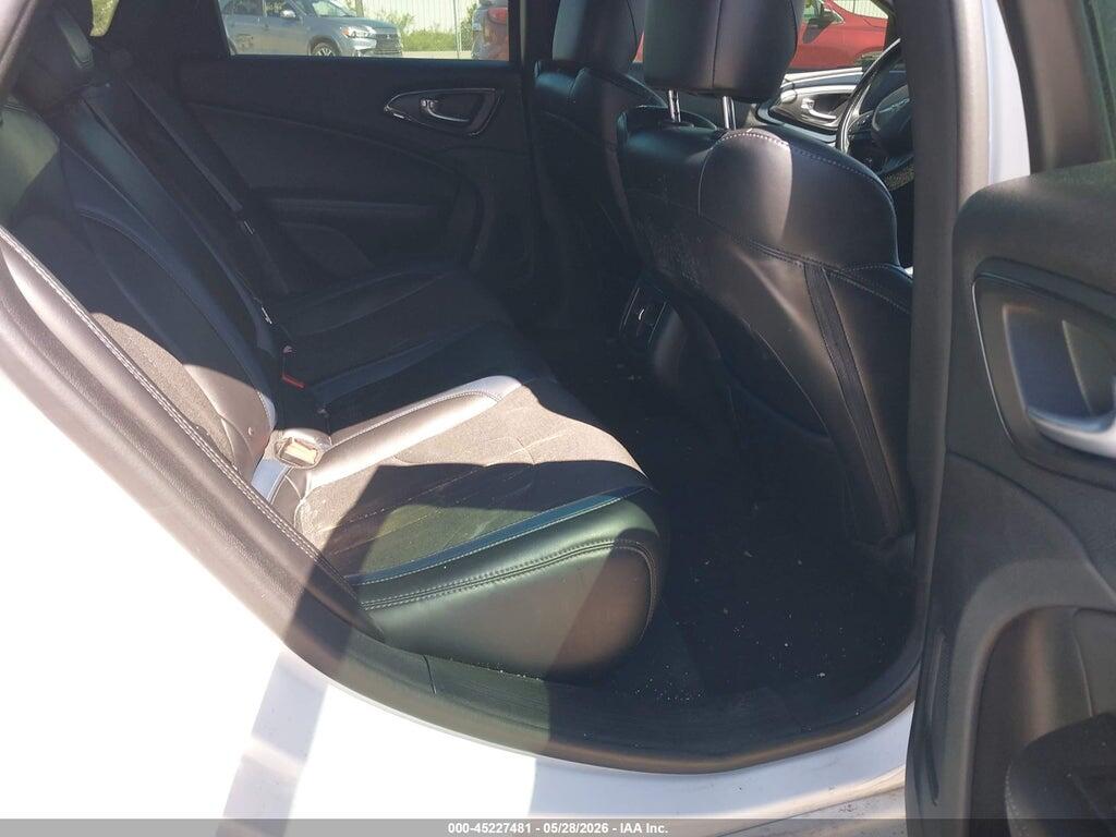 1C3CCCBG0FN581239 2015 CHRYSLER 200 photo no. 8