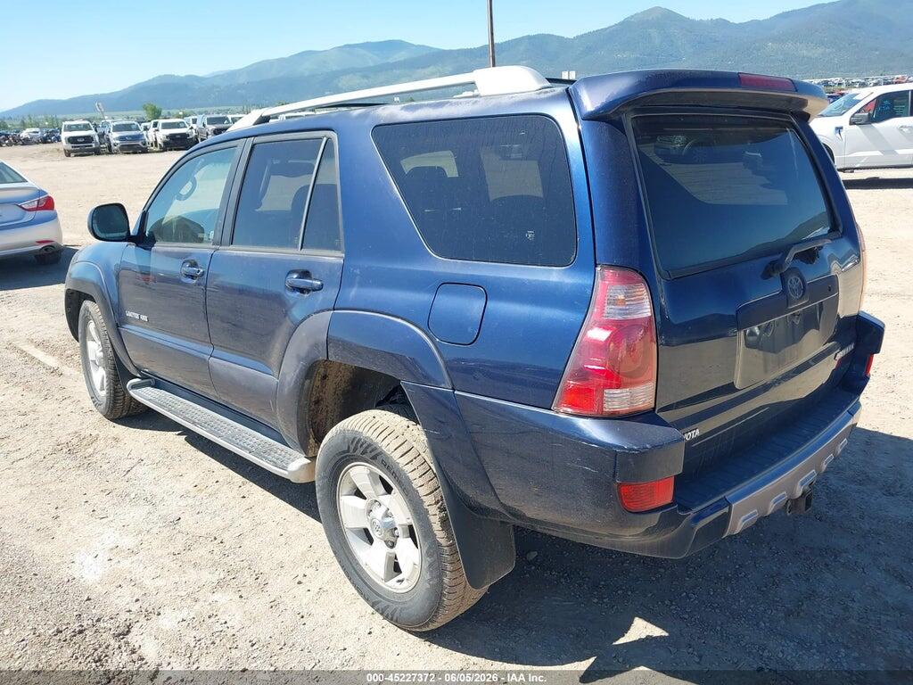JTEBU17R238006987 2003 TOYOTA 4RUNNER photo no. 3
