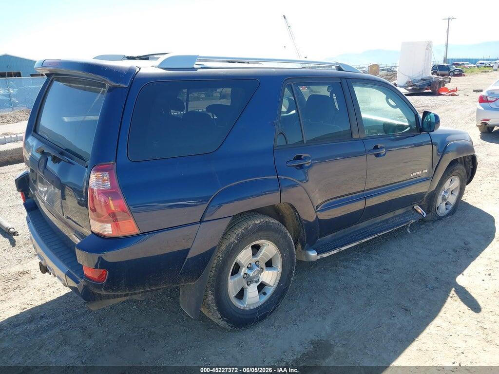 JTEBU17R238006987 2003 TOYOTA 4RUNNER photo no. 4