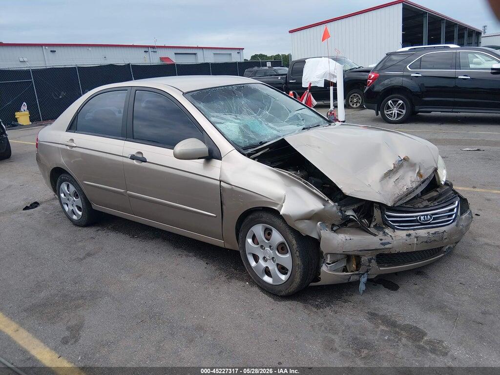 KNAFE121685559152 2008 KIA SPECTRA photo no. 1