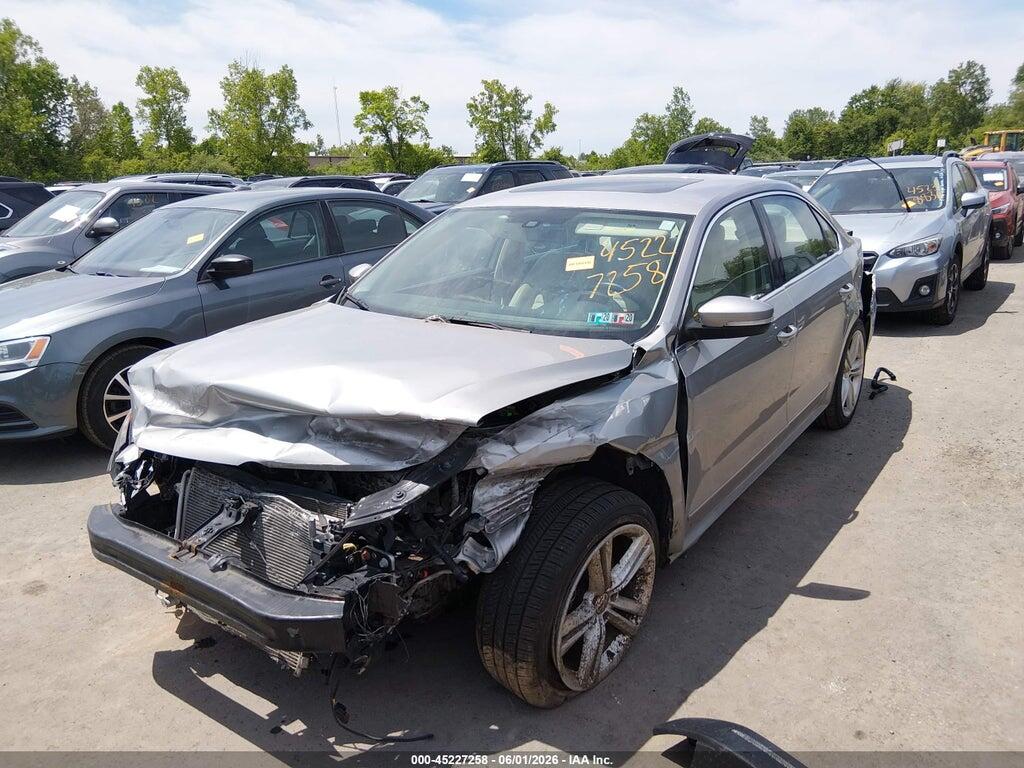 1VWCT7A35EC024447 2014 VOLKSWAGEN PASSAT photo no. 2