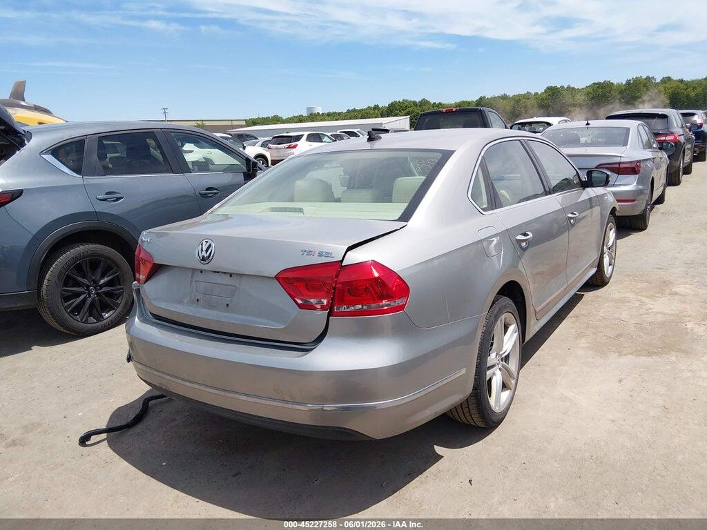 1VWCT7A35EC024447 2014 VOLKSWAGEN PASSAT photo no. 4