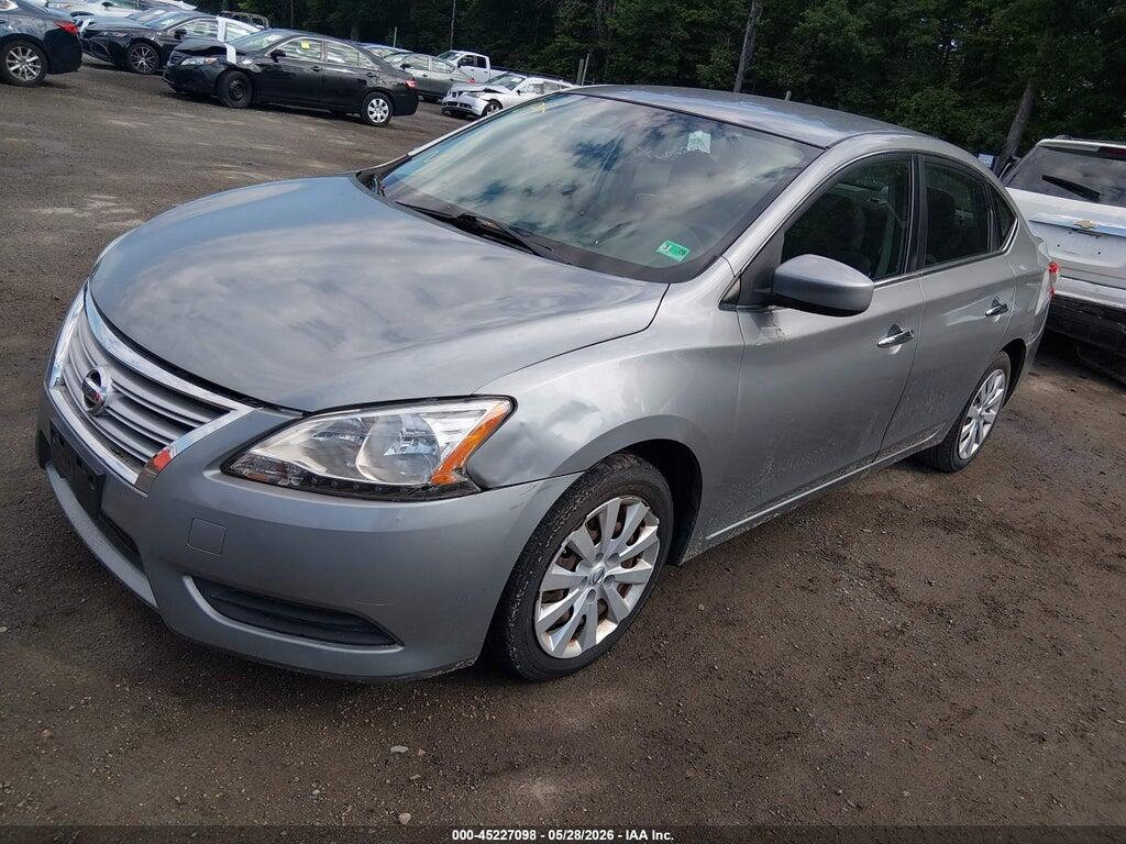 3N1AB7AP0DL615601 2013 NISSAN SENTRA photo no. 2