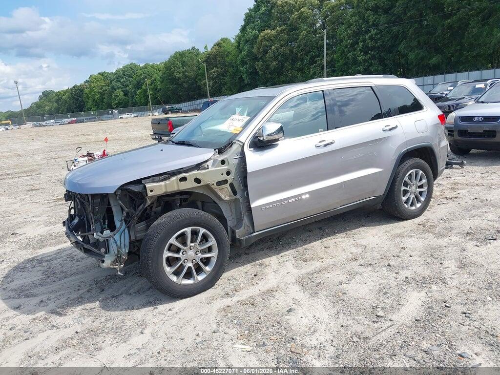 1C4RJEBG8EC502207 2014 JEEP GRAND CHEROKEE photo no. 2