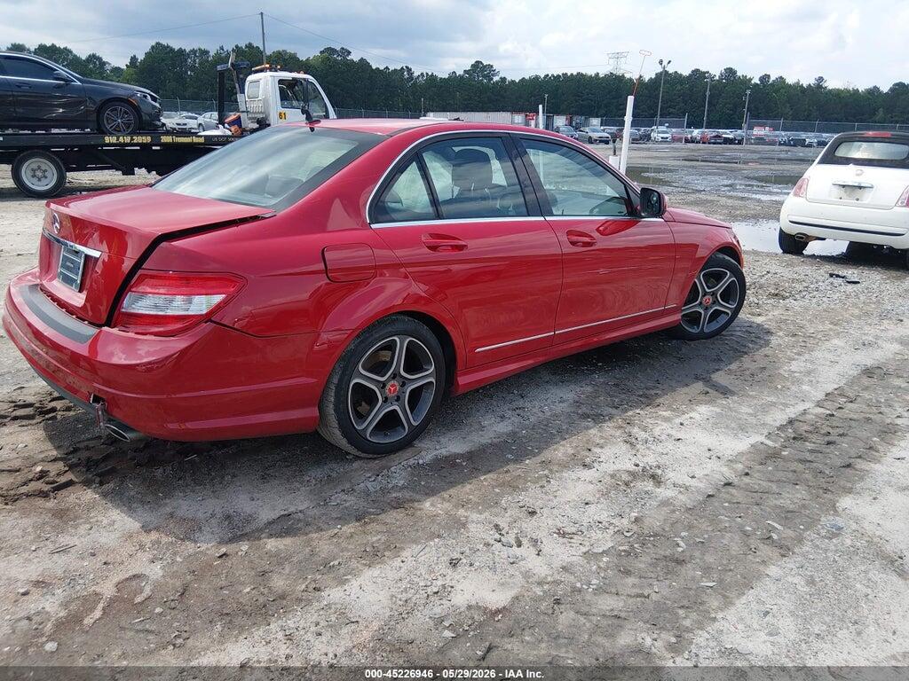WDDGF54X28F194918 2008 MERCEDES-BENZ C 300 photo no. 4