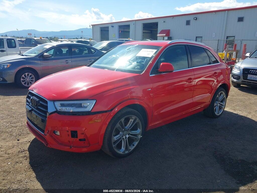 WA1GFCFSXGR009165 2016 AUDI Q3 photo no. 2