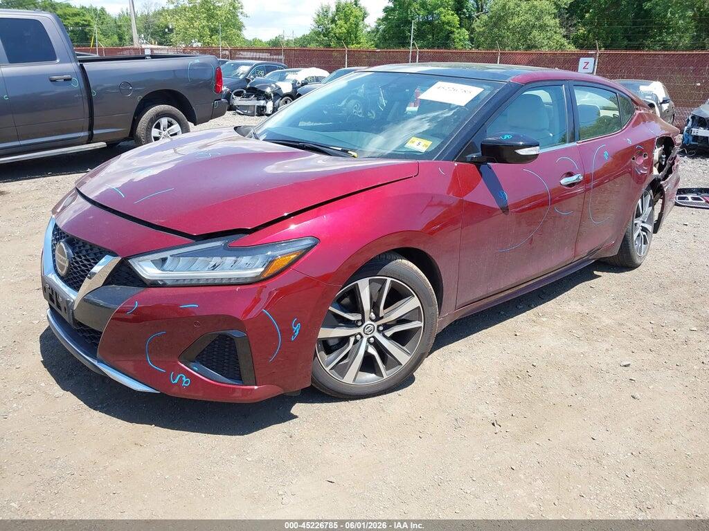 1N4AA6AV2KC370551 2019 NISSAN MAXIMA photo no. 2