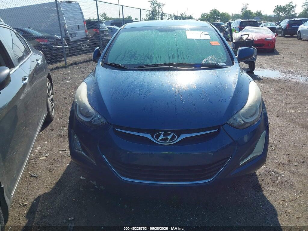 KMHDH4AE1FU360466 2015 HYUNDAI ELANTRA photo no. 12