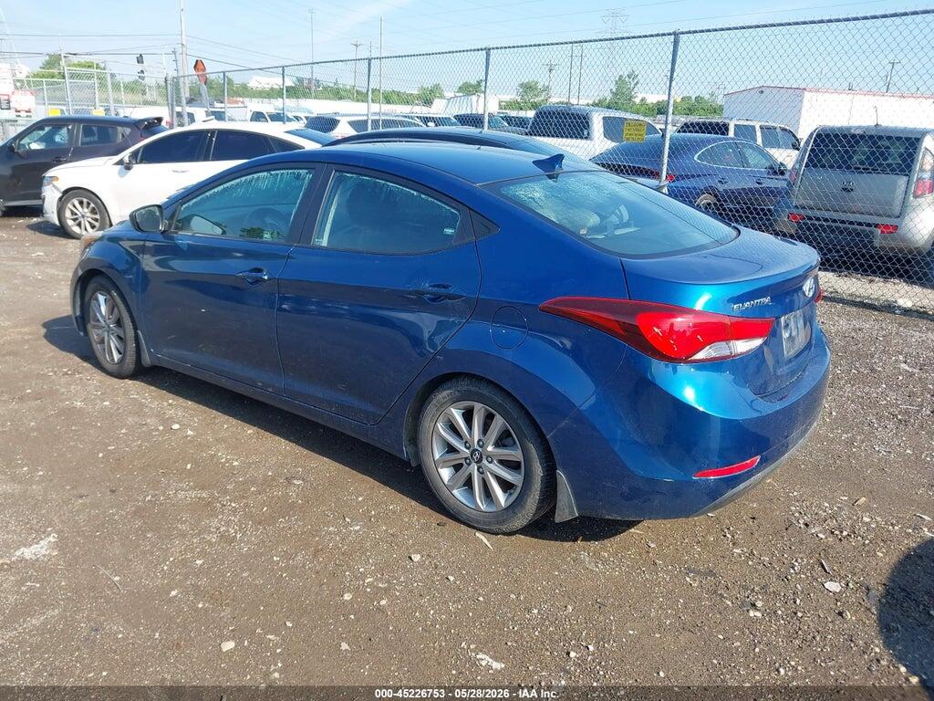 KMHDH4AE1FU360466 2015 HYUNDAI ELANTRA photo no. 3