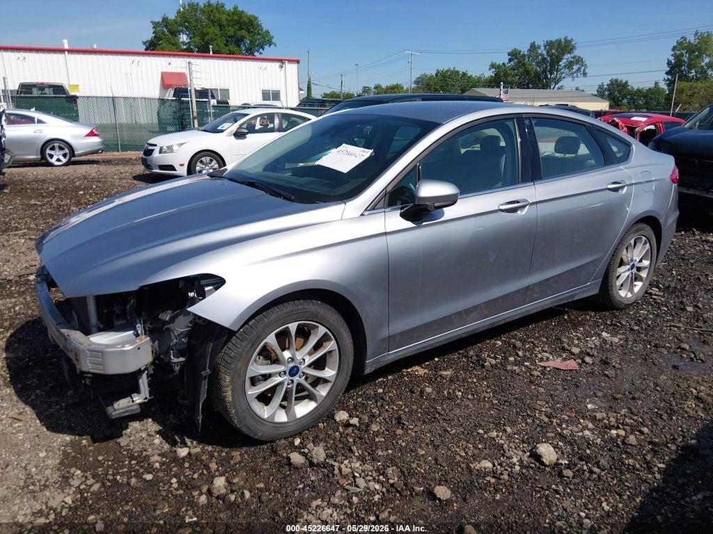 3FA6P0HD5LR191681 2020 FORD FUSION photo no. 2