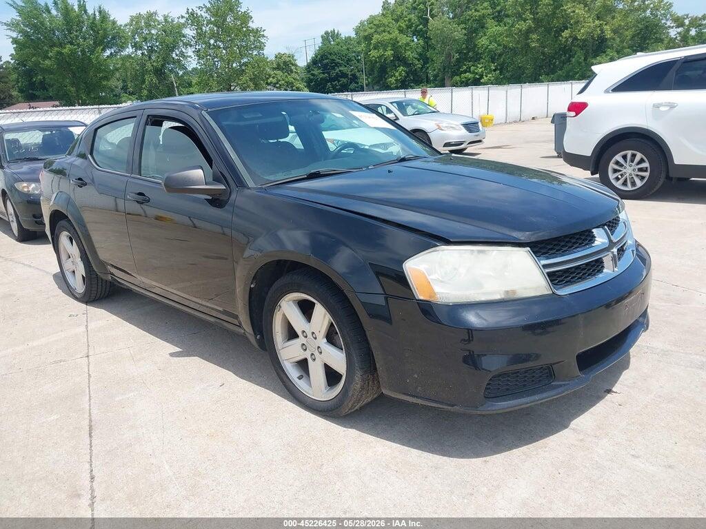 1C3CDZAB6DN644458 2013 DODGE AVENGER photo no. 1