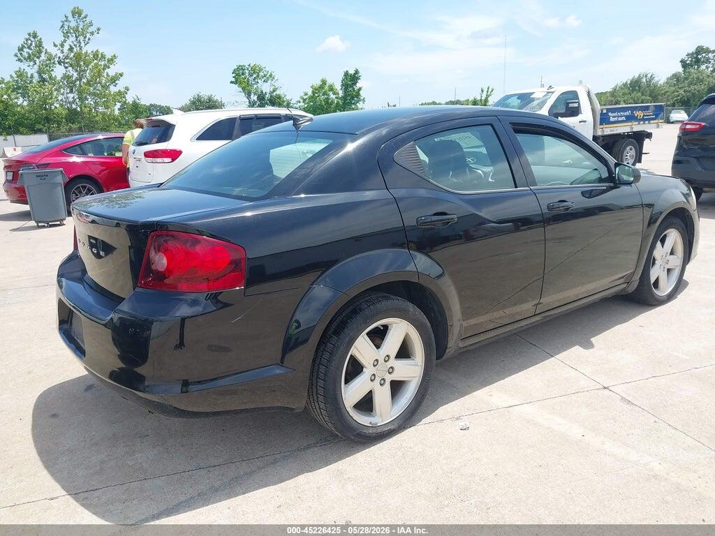 1C3CDZAB6DN644458 2013 DODGE AVENGER photo no. 4
