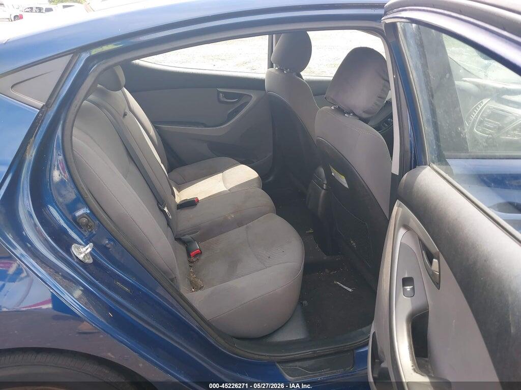 5NPDH4AE0GH688123 2016 HYUNDAI ELANTRA photo no. 8