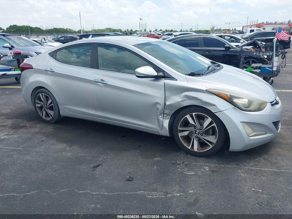 5NPDH4AE8FH596501 2015 HYUNDAI ELANTRA photo no. 1