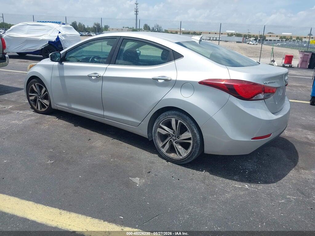 5NPDH4AE8FH596501 2015 HYUNDAI ELANTRA photo no. 3