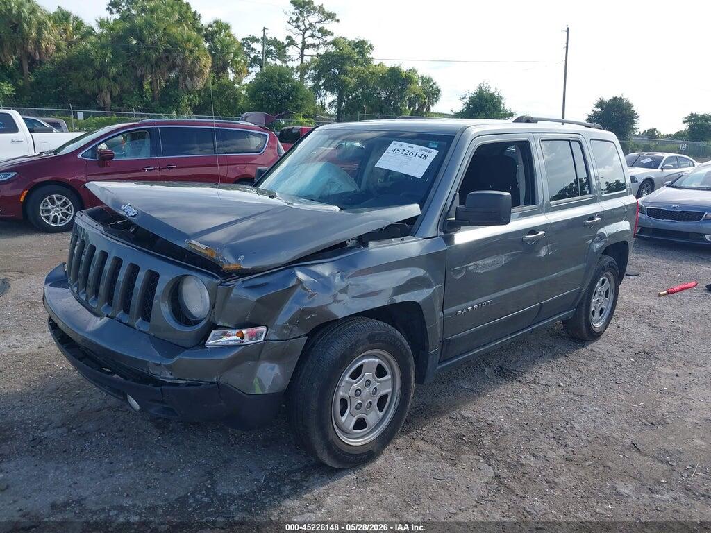 1C4NJPBA3CD640153 2012 JEEP PATRIOT photo no. 2