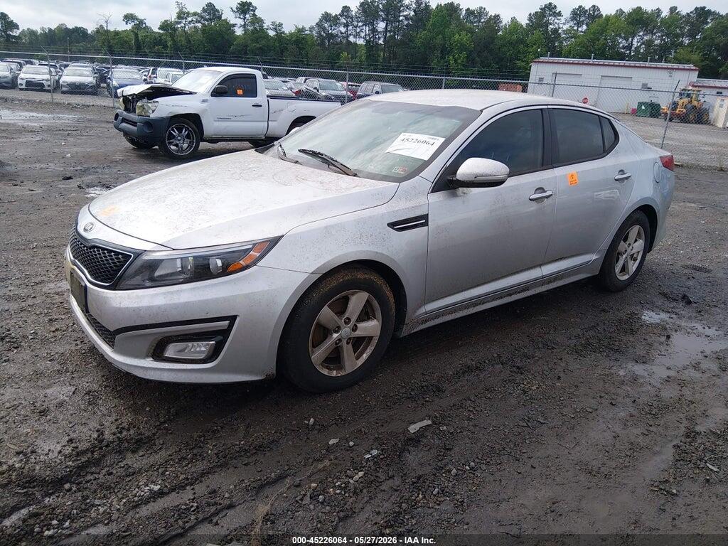 KNAGM4A70E5499444 2014 KIA OPTIMA photo no. 2