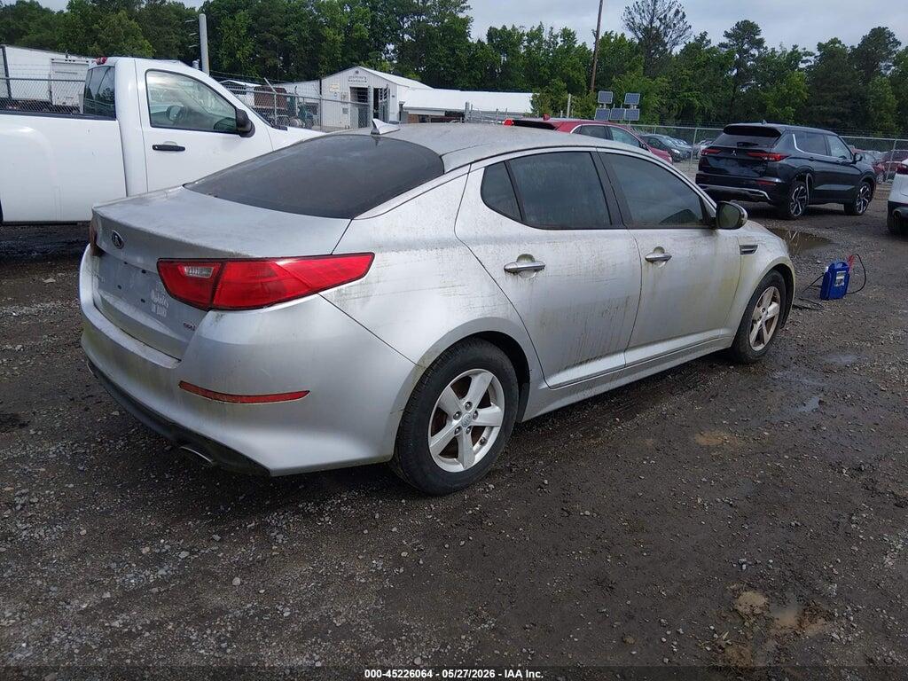 KNAGM4A70E5499444 2014 KIA OPTIMA photo no. 4