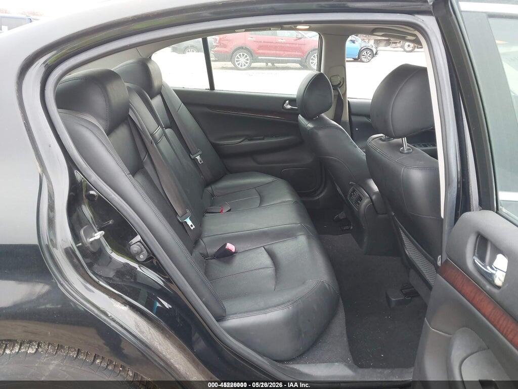 JN1CV6AR7AM250007 2010 INFINITI G37X photo no. 8