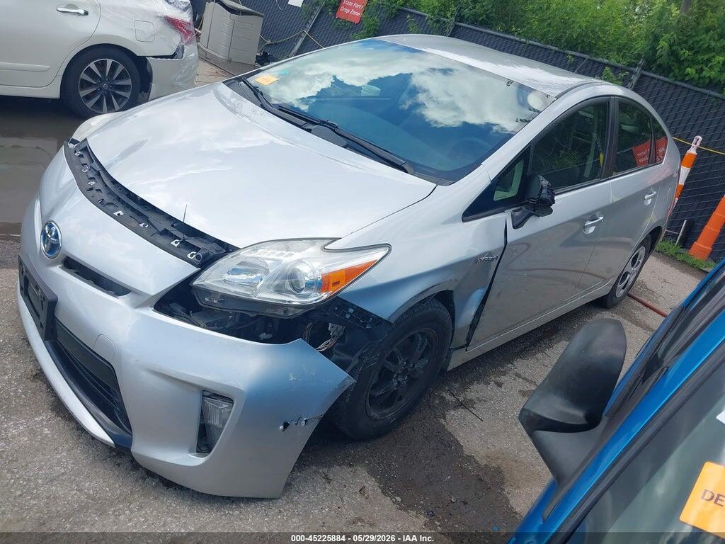 JTDKN3DU0C5482730 2012 TOYOTA PRIUS photo no. 2