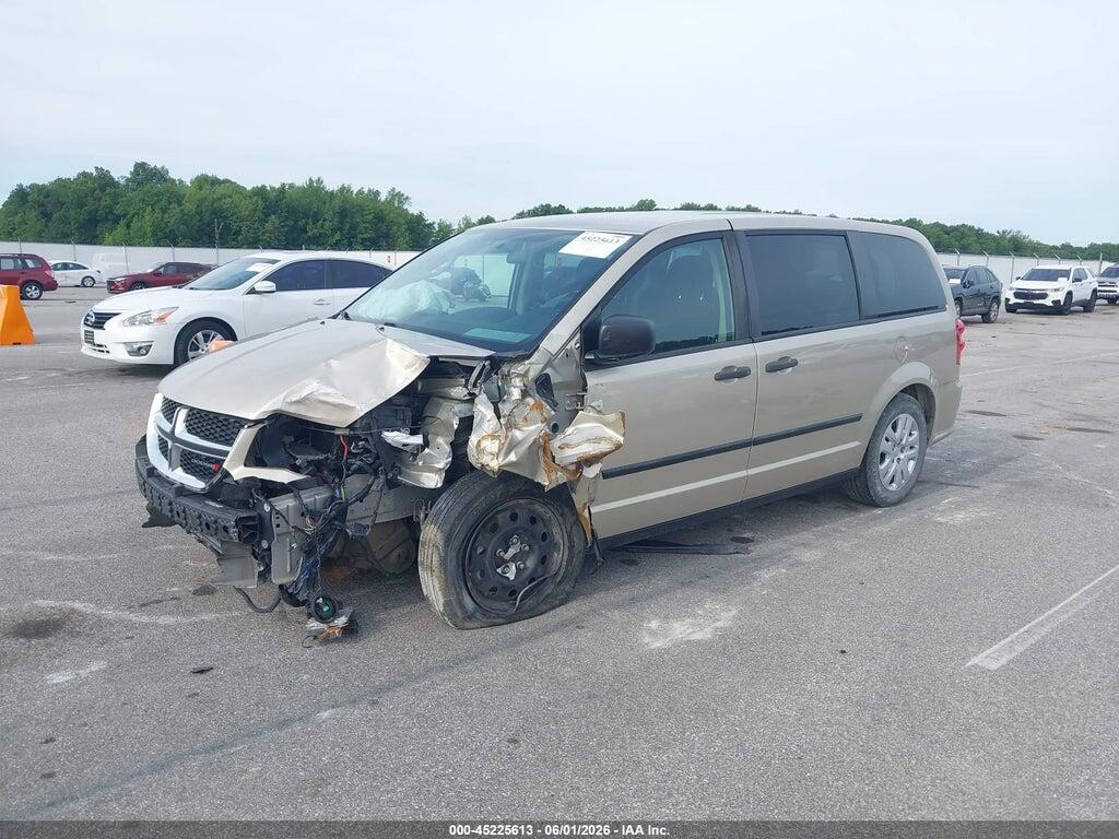2C4RDGBG4ER458734 2014 DODGE GRAND CARAVAN photo no. 2