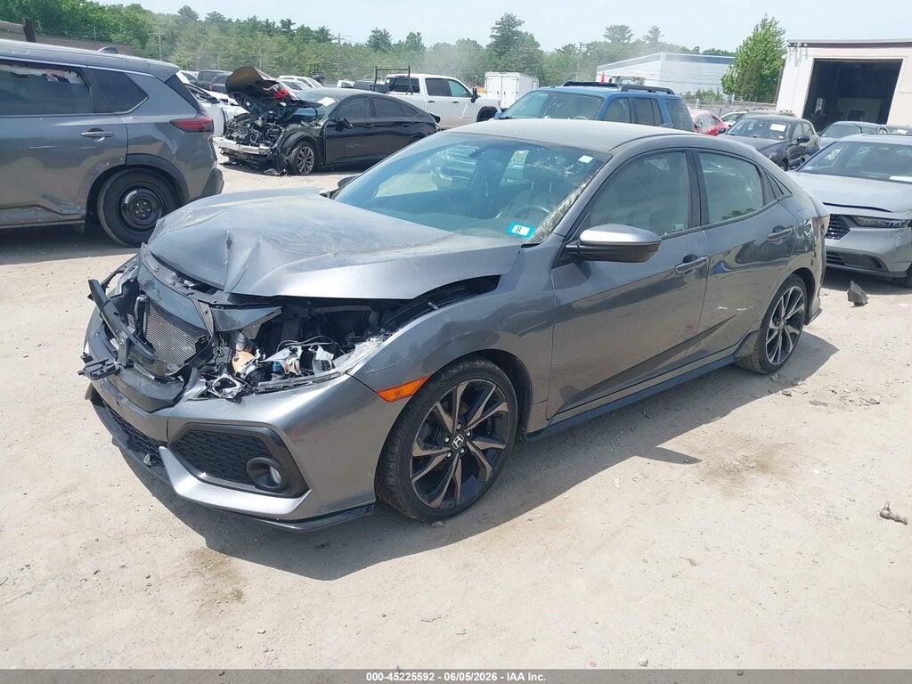 SHHFK7H4XJU415302 2018 HONDA CIVIC photo no. 2