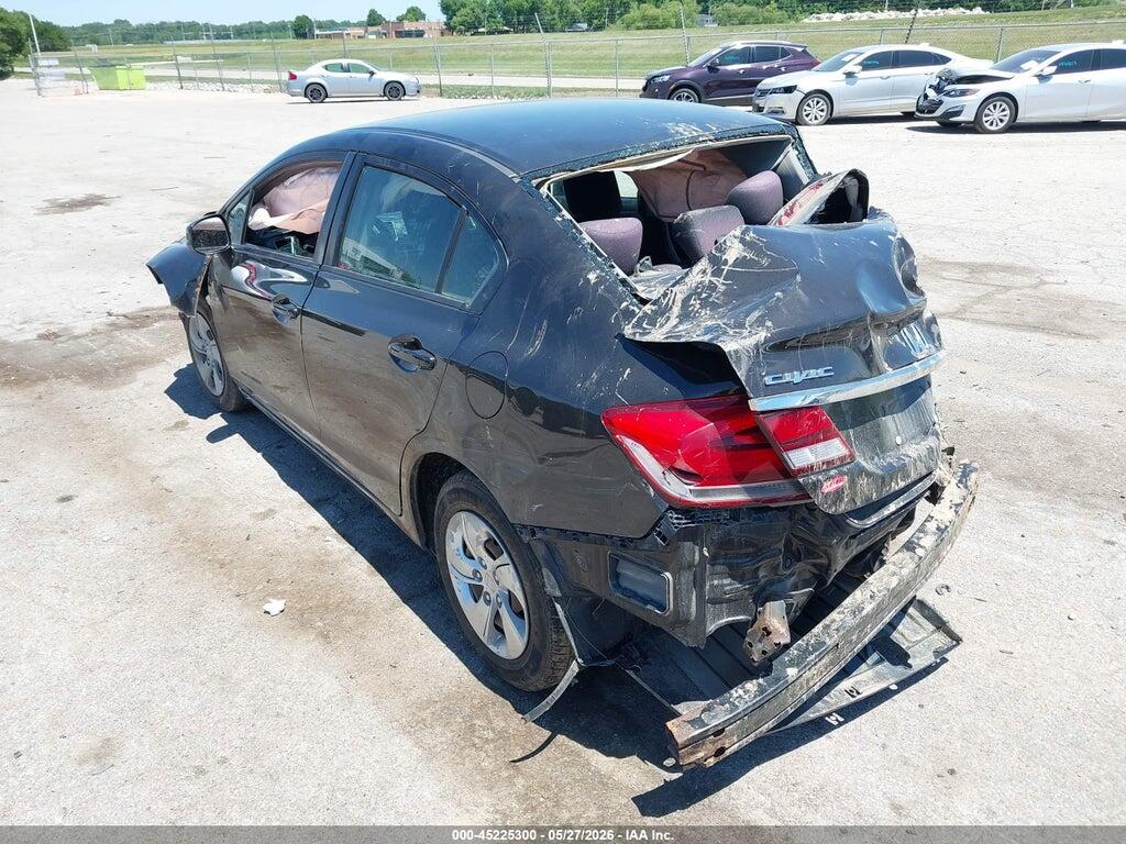 19XFB2F54DE063554 2013 HONDA CIVIC photo no. 3